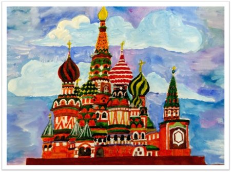 Храм Василия Блаженного изо