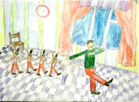 Марш рисунок