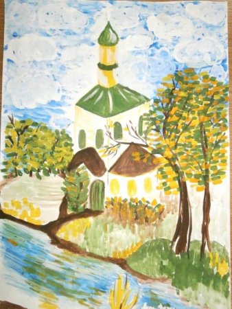 Конкурс детских рисунков красота Божьего мира