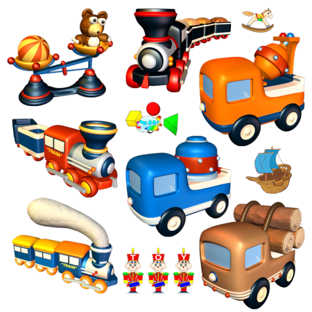 Игрушки мультяшные