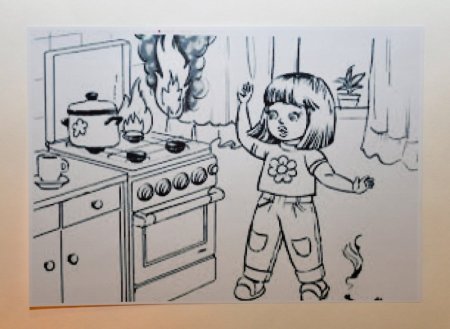 Будь осторожен с огнем рисунки