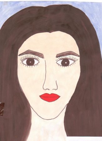 Рисунок к песне мамины глаза