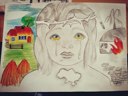 Рисуют дети Донбасса