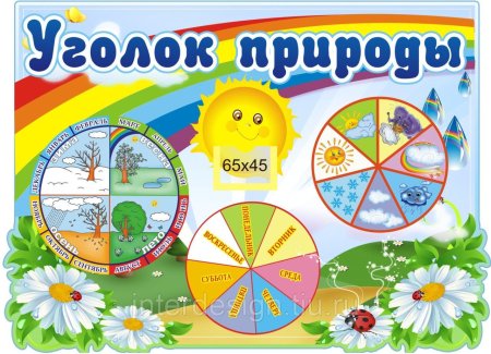 Календарь времена года для детей