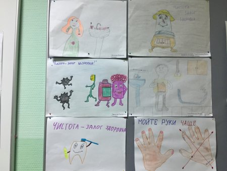 Рисование на тему чистота - залог здоровья
