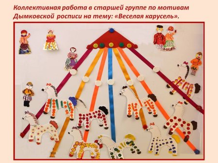 Народные игрушки для детей старшей группы