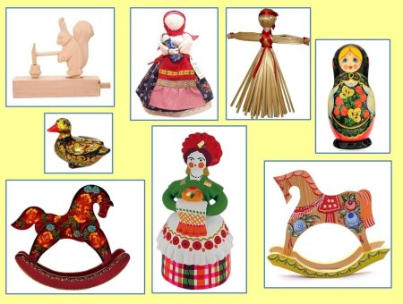 Народные игрушки для дошкольников