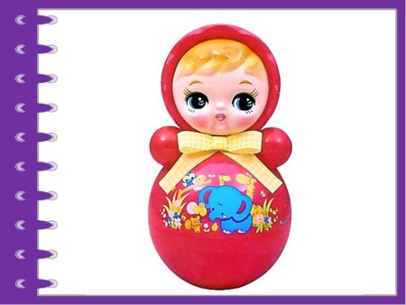 Неваляшка игрушка рисунок для детей