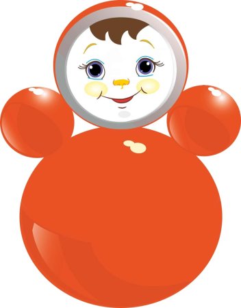 Неваляшка вектор