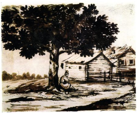 Михаил Лермонтов — дереву