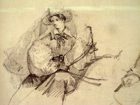 Неизвестный рисунок Лермонтова