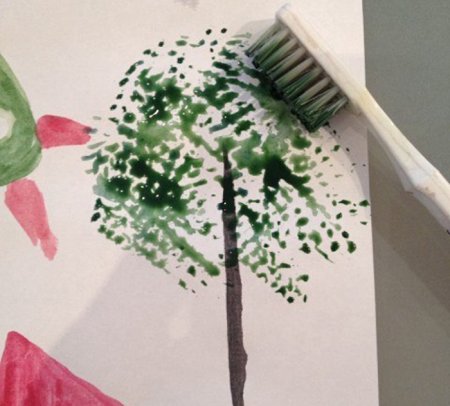 Солнце нетрадиционное рисование