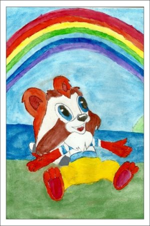 Рисунок на тему от улыбки