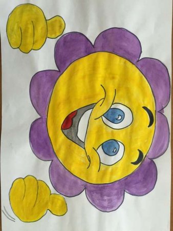 Рисунки на тему поделись улыбкою своей