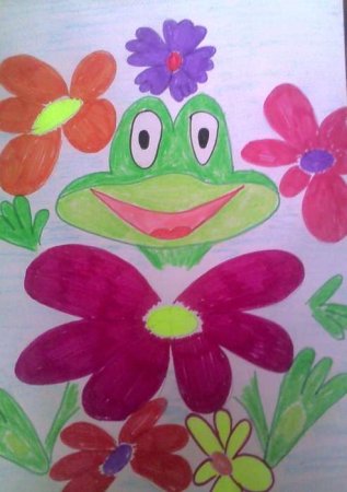 Рисунок на тему от улыбки станет всем светлей