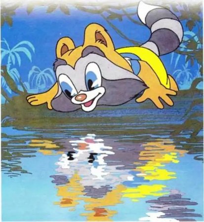 Мультфильмы. Крошка енот