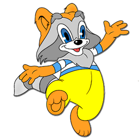 Мультфильмы. Крошка енот