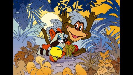 Мультфильмы. Крошка енот