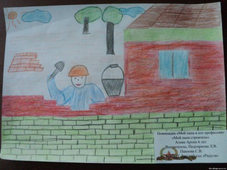 Профессия Строитель для детей