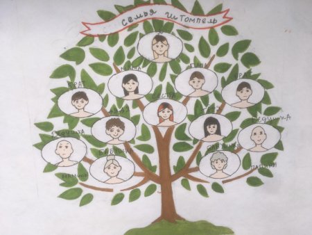 Генеалогическое Древо шаблон