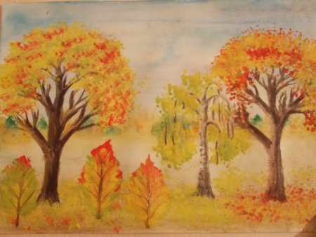 Рисунок осень