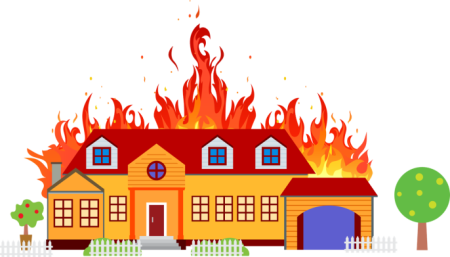 Рисунок на пожарную тему