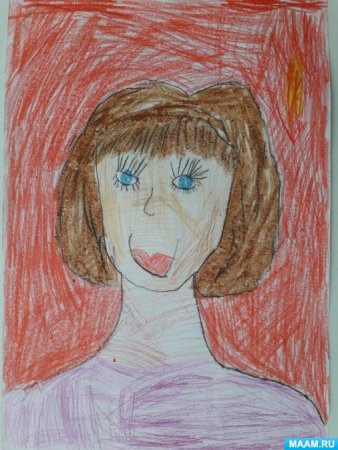 Выставка рисунков моя мама