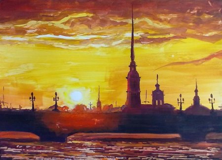 Санкт-Петербург рисунок