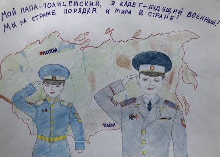 Конкурс мой папа полицейский