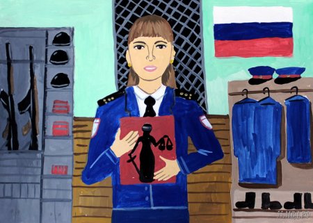 Мой папа полицейский