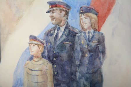 Папа полицейский