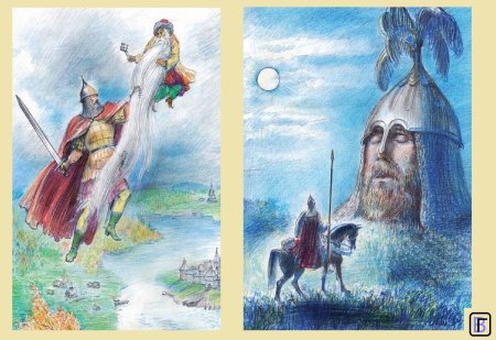 Иллюстрации к Руслану и Людмиле Васнецова