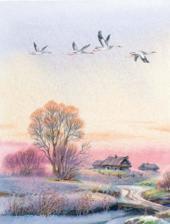 Изображение ранней весны для детей