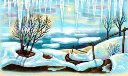 Рисование восковыми мелками и акварелью