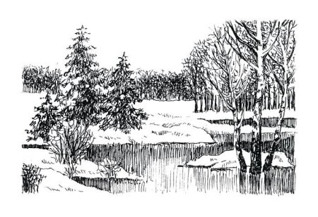 Пейзаж родного края