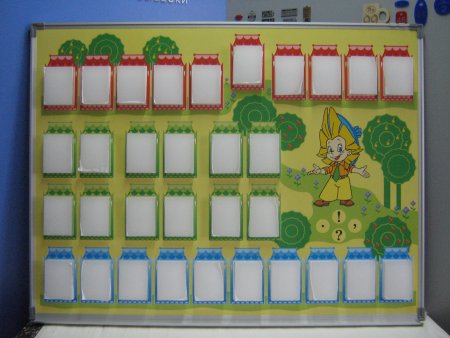 Стенд с кармашками для детского сада