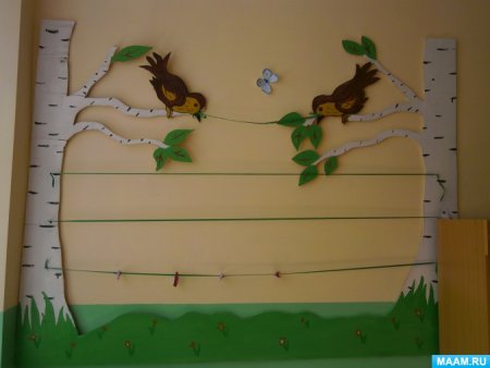 Поделки на стену в детский сад