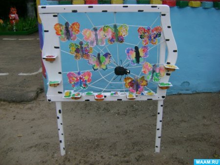 Стенд на участок в детском саду