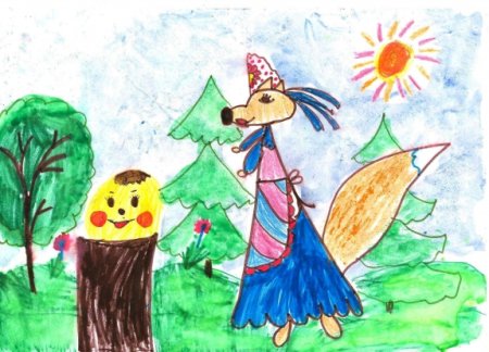 Русские народные сказки рисунки детей