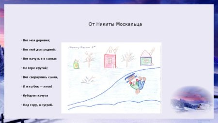 Иллюстрация к стиху детство Суриков