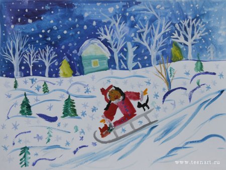 Вот моя деревня вот мой дом родной рисунок