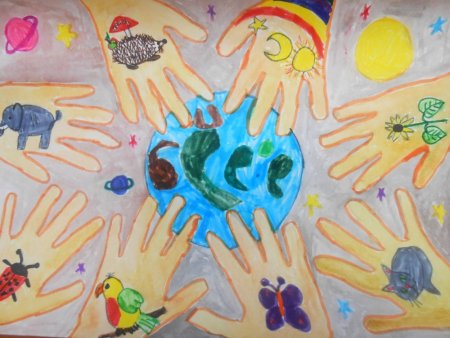 Детский рисунок на тему экология