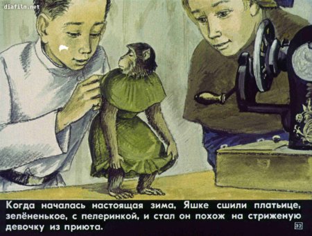Аннотация к рассказу про обезьянку