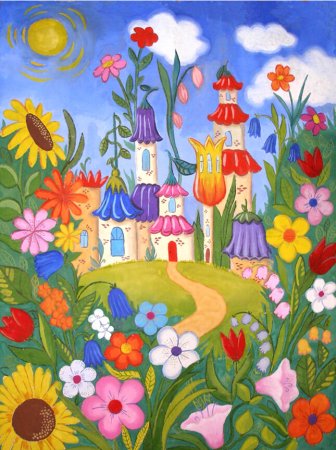 Незнайка в цветочном городе