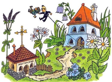 Знайка в цветочном городе