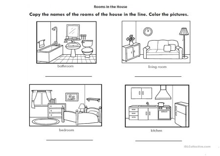 Моя квартира рисунок для английского