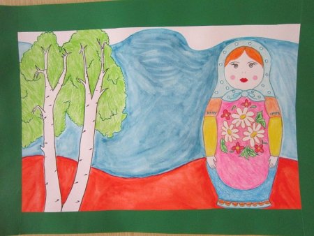 Выставка рисунков моя Россия