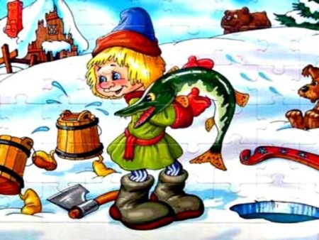 Емеля по щучьему велению сказка
