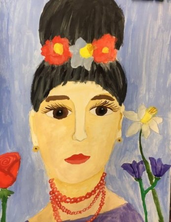 Портрет ко Дню матери