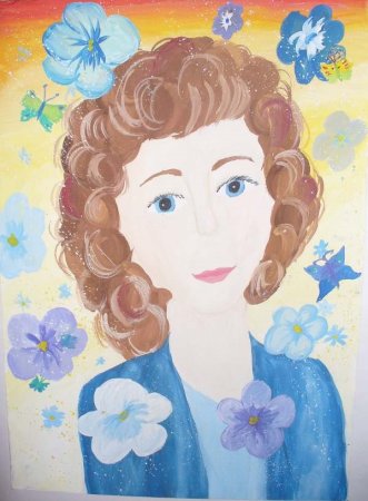 Рисование портрет мамы старшая группа